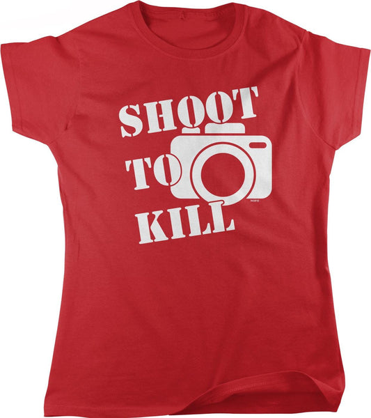 Photography Women's T-Shirt – Vintage Camera Shirt | Pre Shrunk Cotton Tee