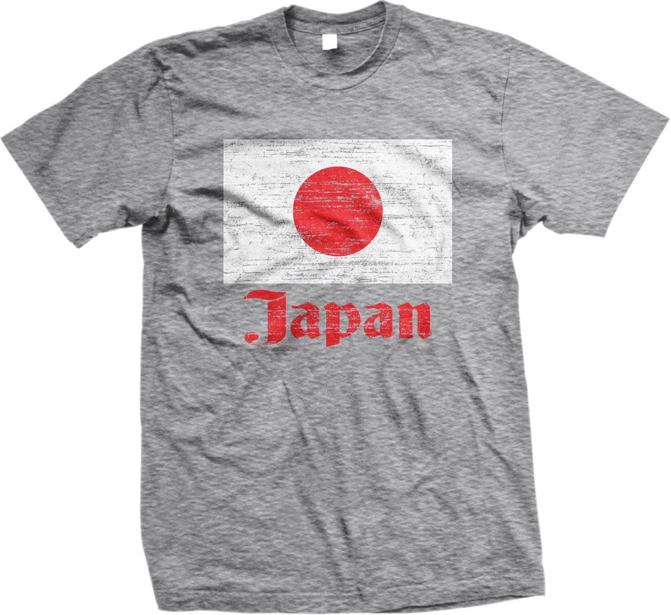 Japanese Flag Tee – Hinomaru Red Circle Graphic On Comfortable Cotton Shirt