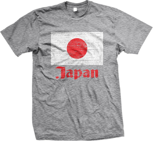 Japanese Flag Tee – Hinomaru Red Circle Graphic On Comfortable Cotton Shirt
