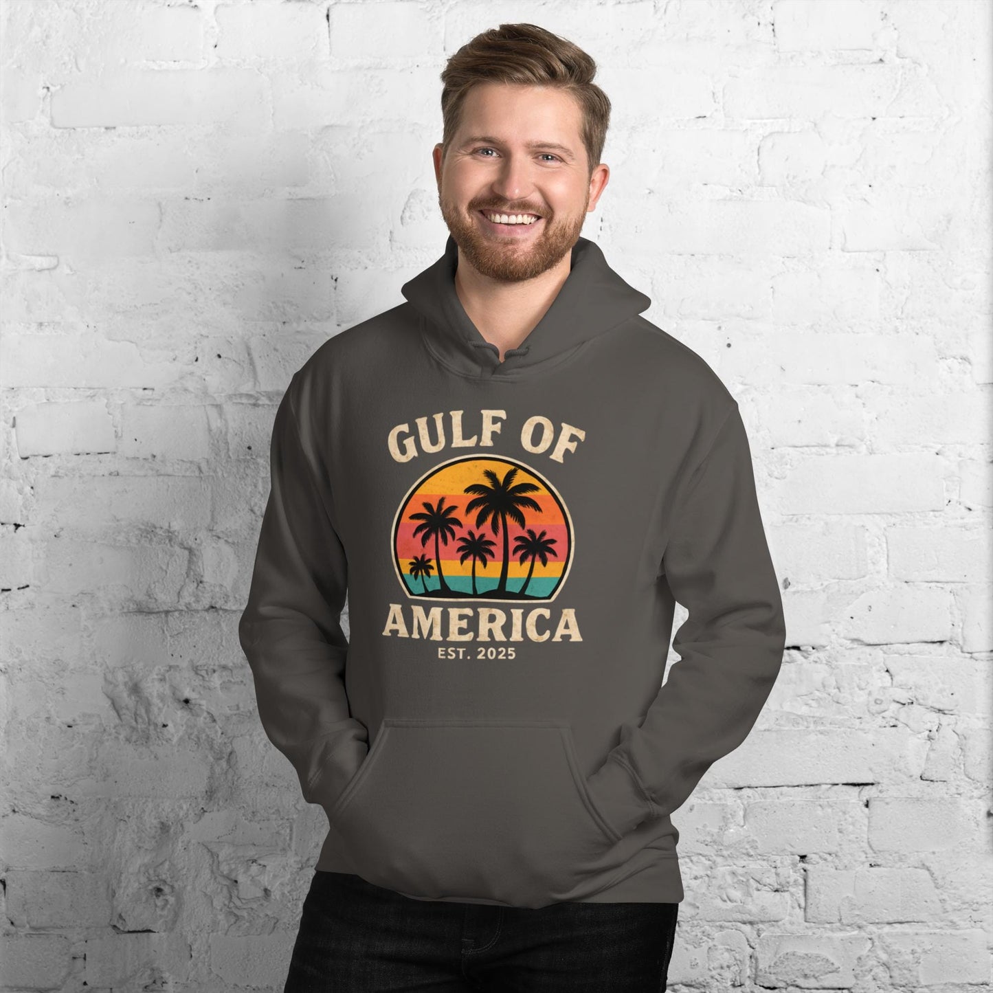 gulf of america est. 2105, maga Unisex Hoodie
