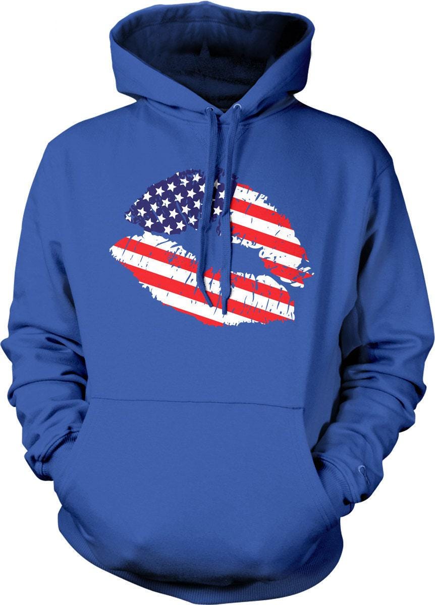 American Flag Sweatshirt – US Pride Hoodie | Unisex Casual Cotton Polyester Blend