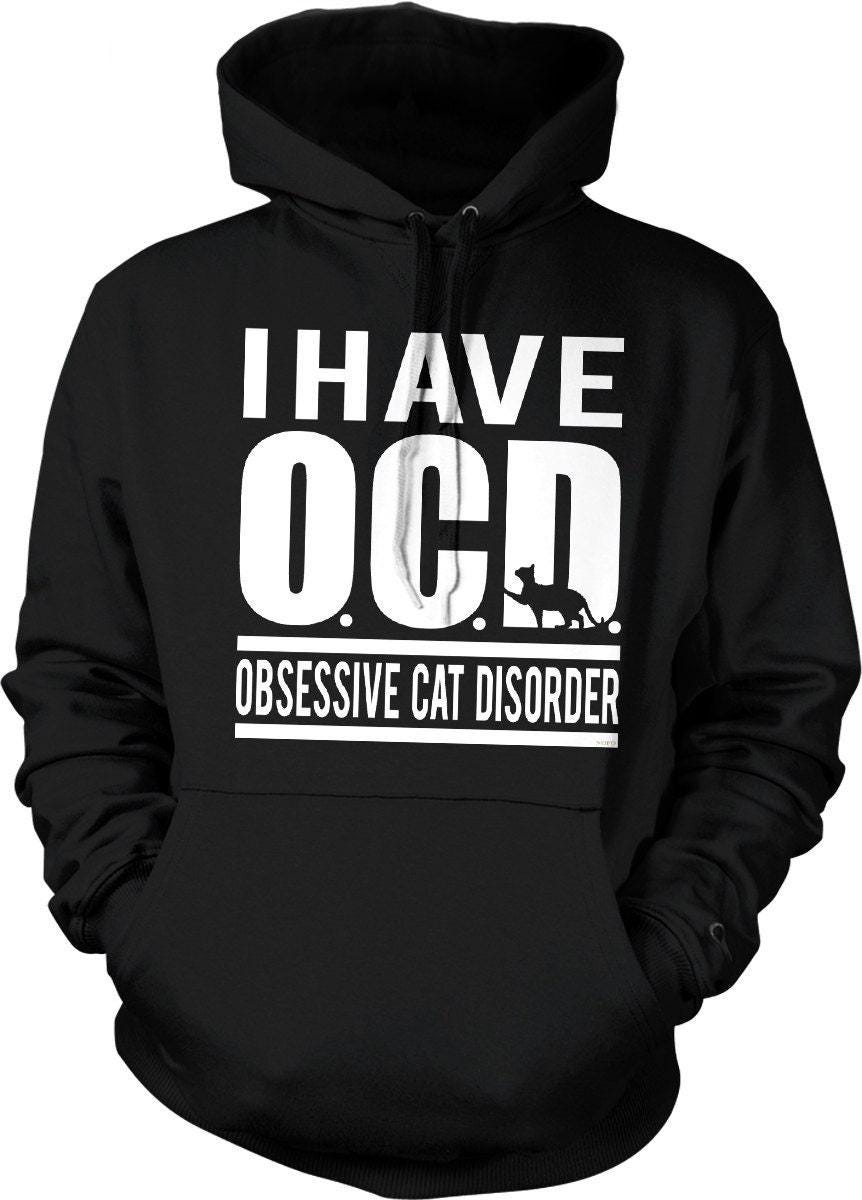 Cat Mom Hoodie - Cozy Hooded Sweatshirt with Playful Cat Design & Roomy Pouch Pocket