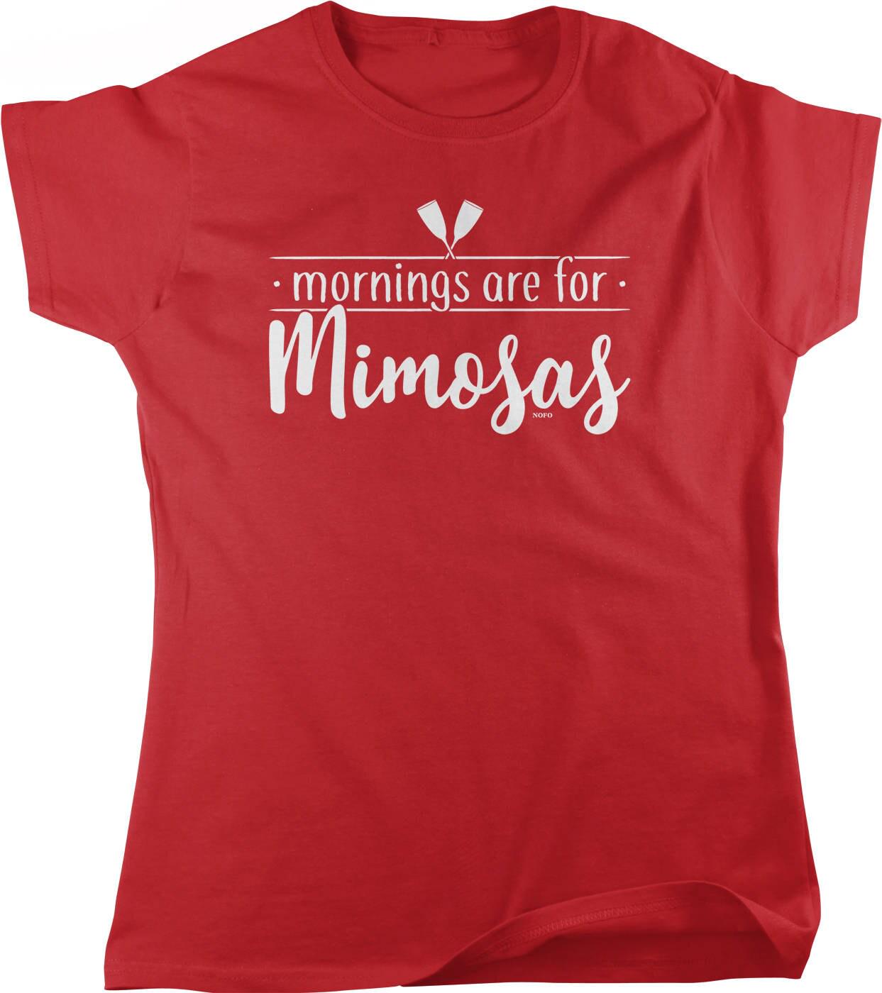 Women's Mimosa T-Shirt – Casual Brunch Tee With Soft Cotton & Relaxed Fit