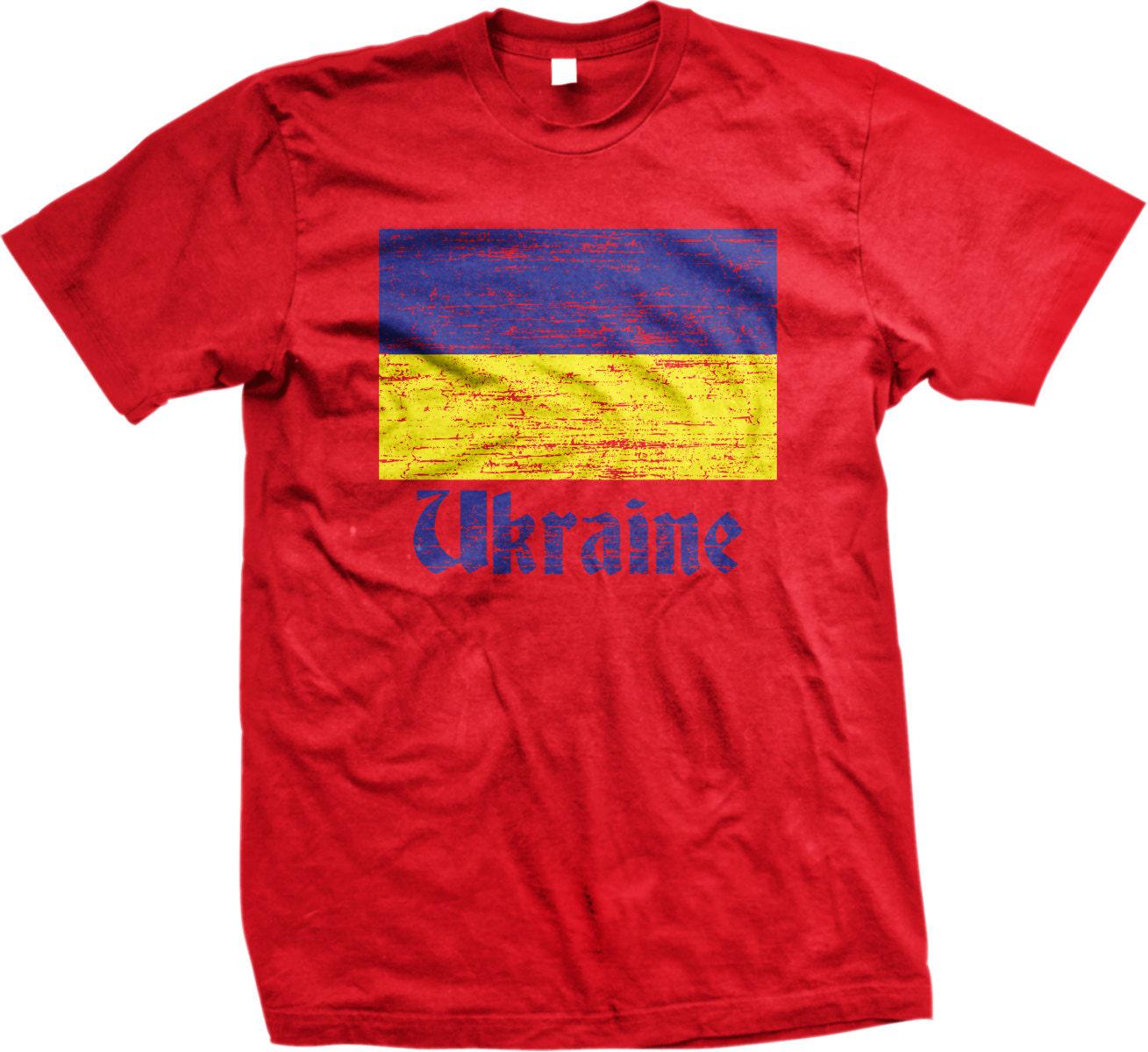 Ukraine Pride T-Shirt – Blue Yellow Flag Design | Comfortable Cotton Tee