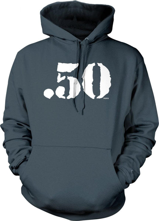 .50 Hooded Sweatshirt – Gun Rights Hoodie With Double Ply Hood & Pouch Pocket