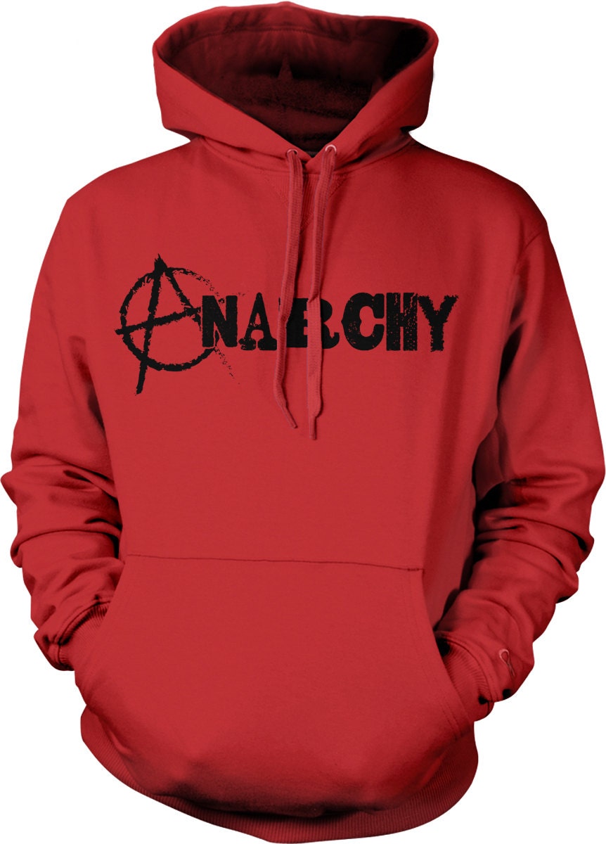 Political Philosophy Hoodie - Anarchy Sweatshirt With Pouch Pocket & Durable Casual Wear