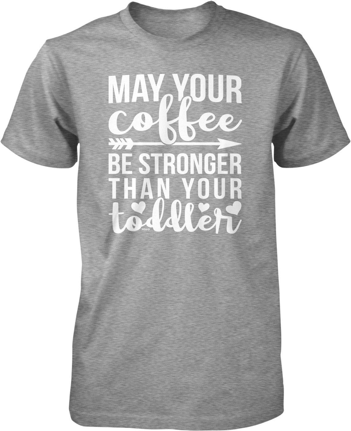 Men's Coffee T-Shirt - Funny Mom and Dad Shirt | Durable Pre Shrunk Cotton Tee