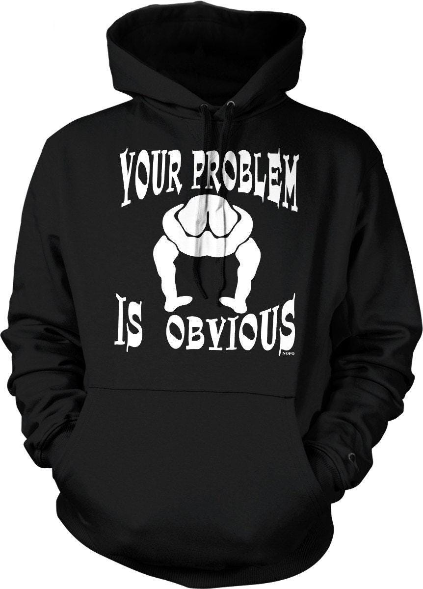 Funny Graphic Hoodie – Cozy Cotton Blend Sweatshirt With Pouch Pocket & Double Ply Hood