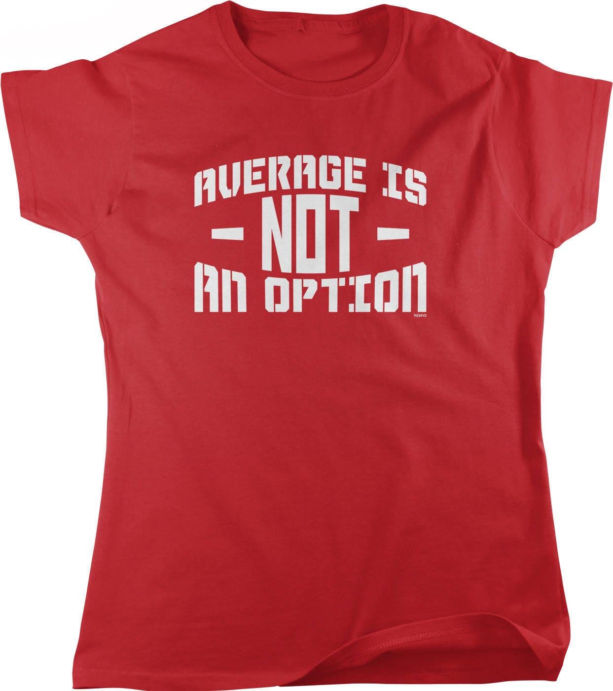 Inspirational Gym T-Shirt – Women's Workout Tee | Comfortable Cotton Gym Shirt