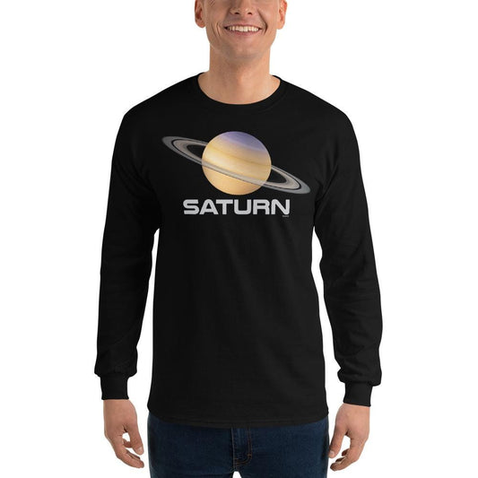 Planet Saturn Men’s Long Sleeve Shirt