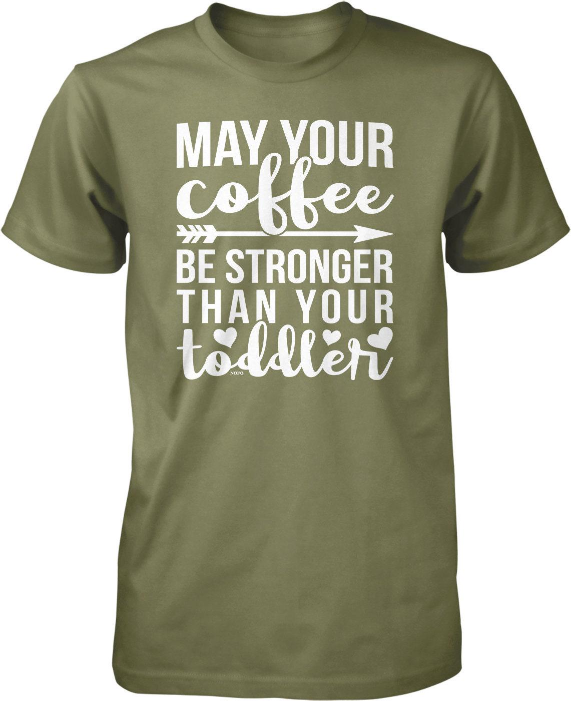 Men's Coffee T-Shirt - Funny Mom and Dad Shirt | Durable Pre Shrunk Cotton Tee