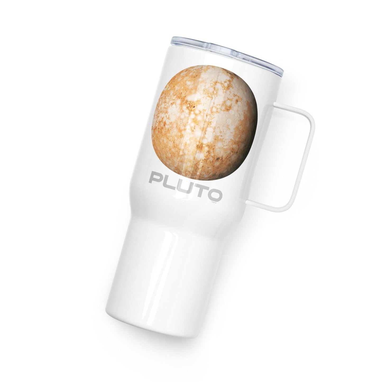Planet Pluto Travel mug with a handle