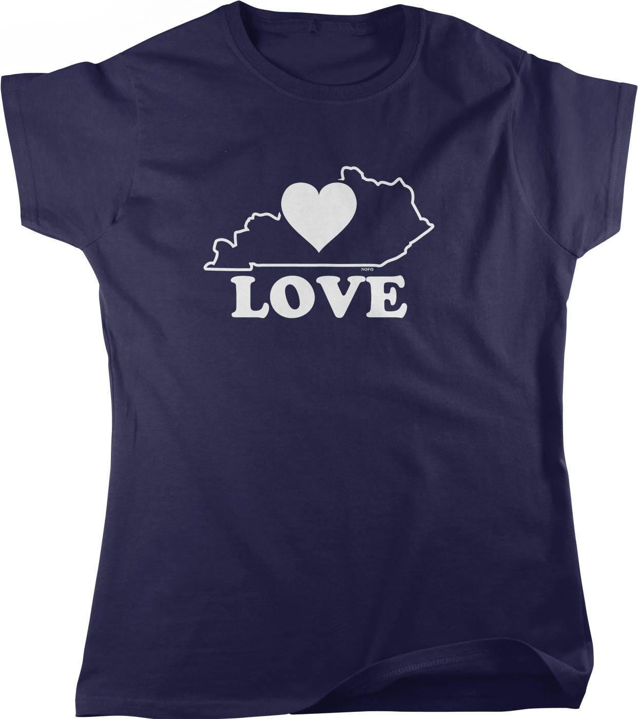 Kentucky Women's T-Shirt – Soft Cotton Tee | Bluegrass State Shirt, Casual Everyday Wear