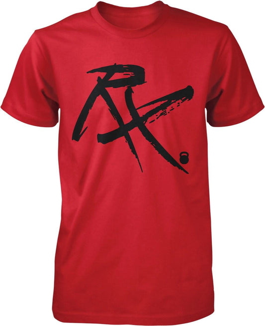 Men's Workout T-Shirt - Durable Cotton Gym Shirt With Fitness Graphic Tee