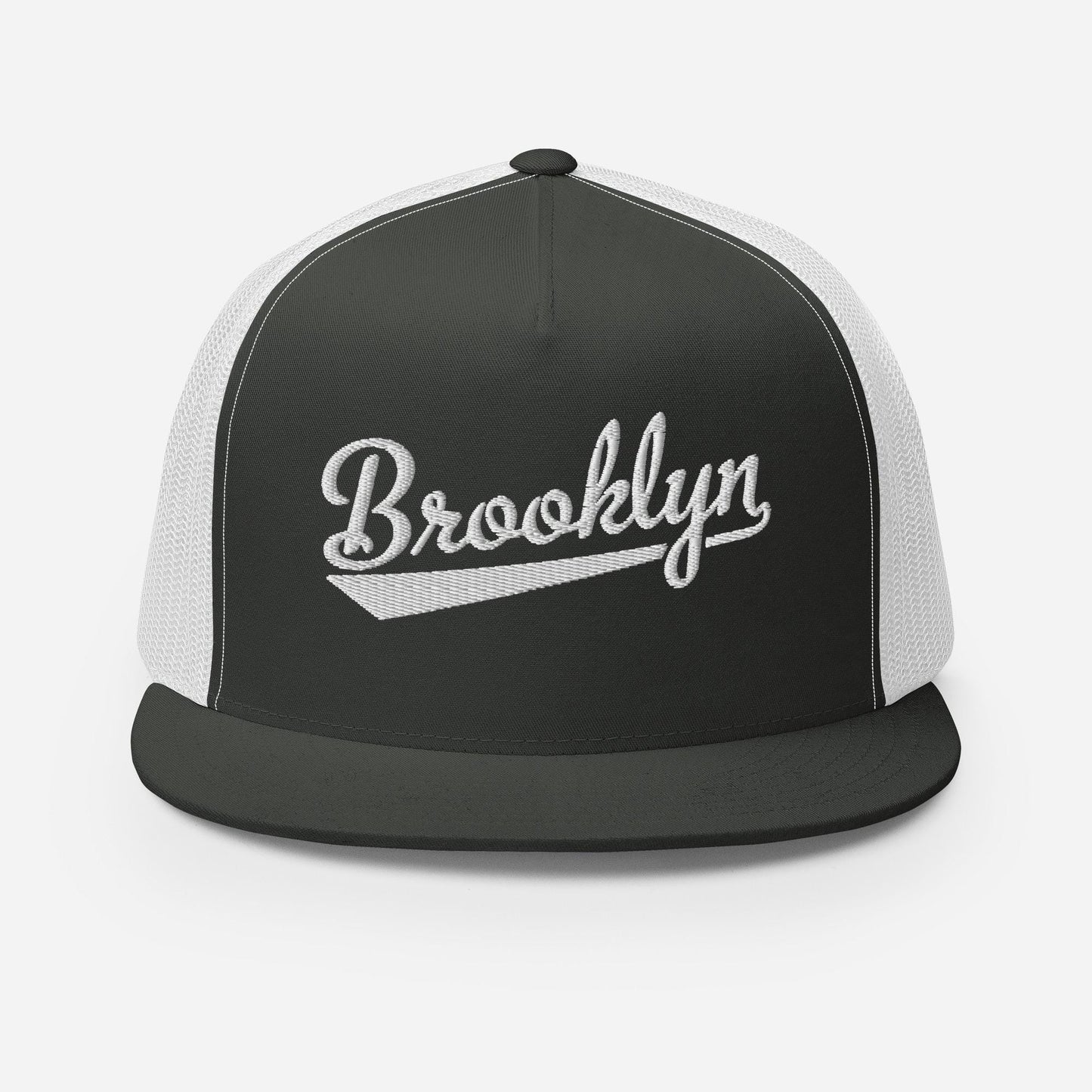 A black baseball cap with a mesh panel on the side.