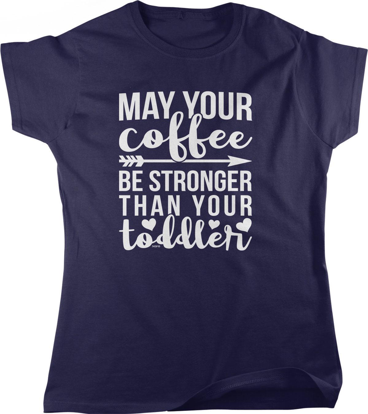 Coffee Mom T-Shirt – Funny Mom Life Shirt | Comfortable Women's Casual Tee