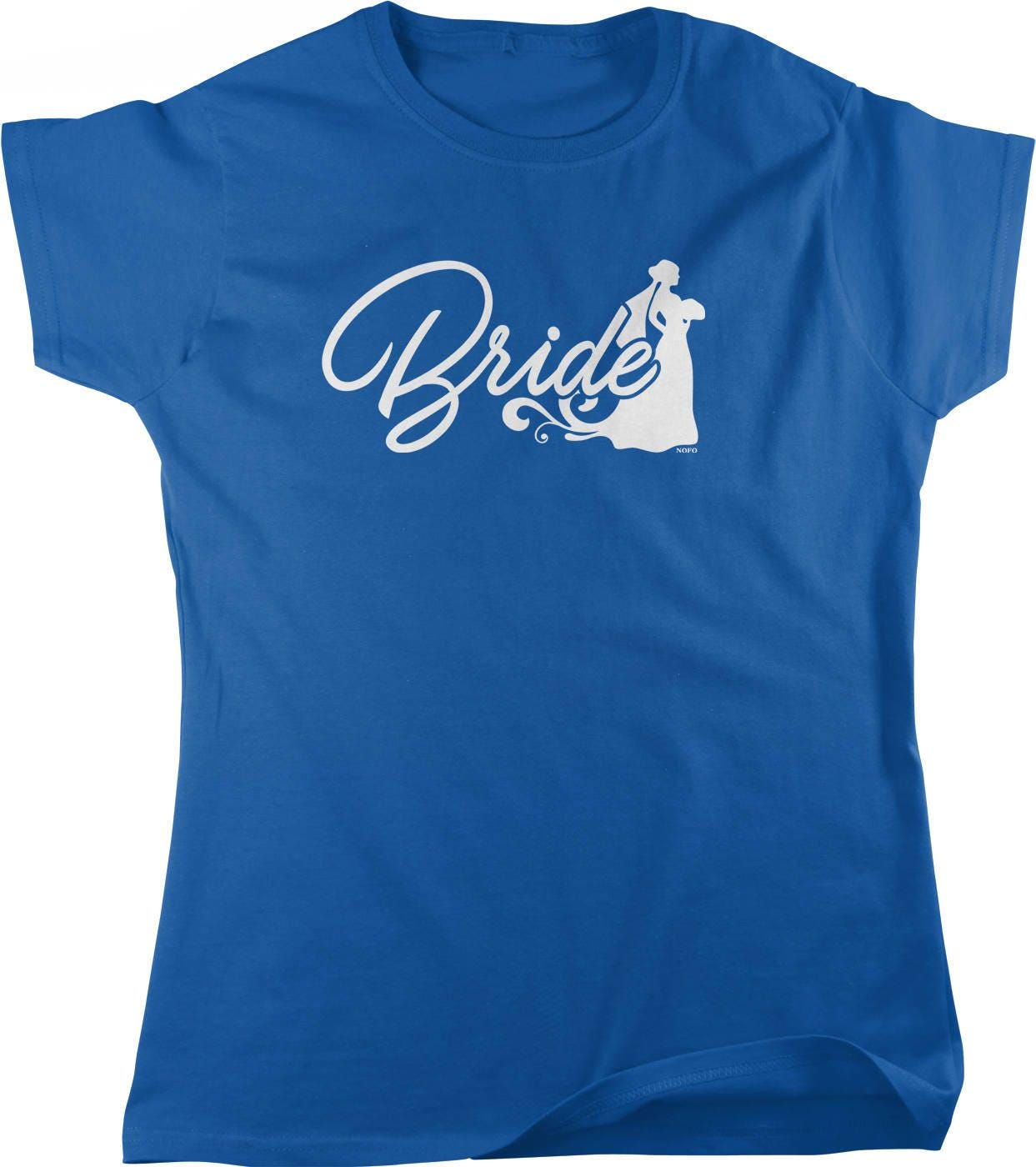 Bride Silhouette Tee - Casual Bridal Shirt | Bachelorette Party Gift For Bride
