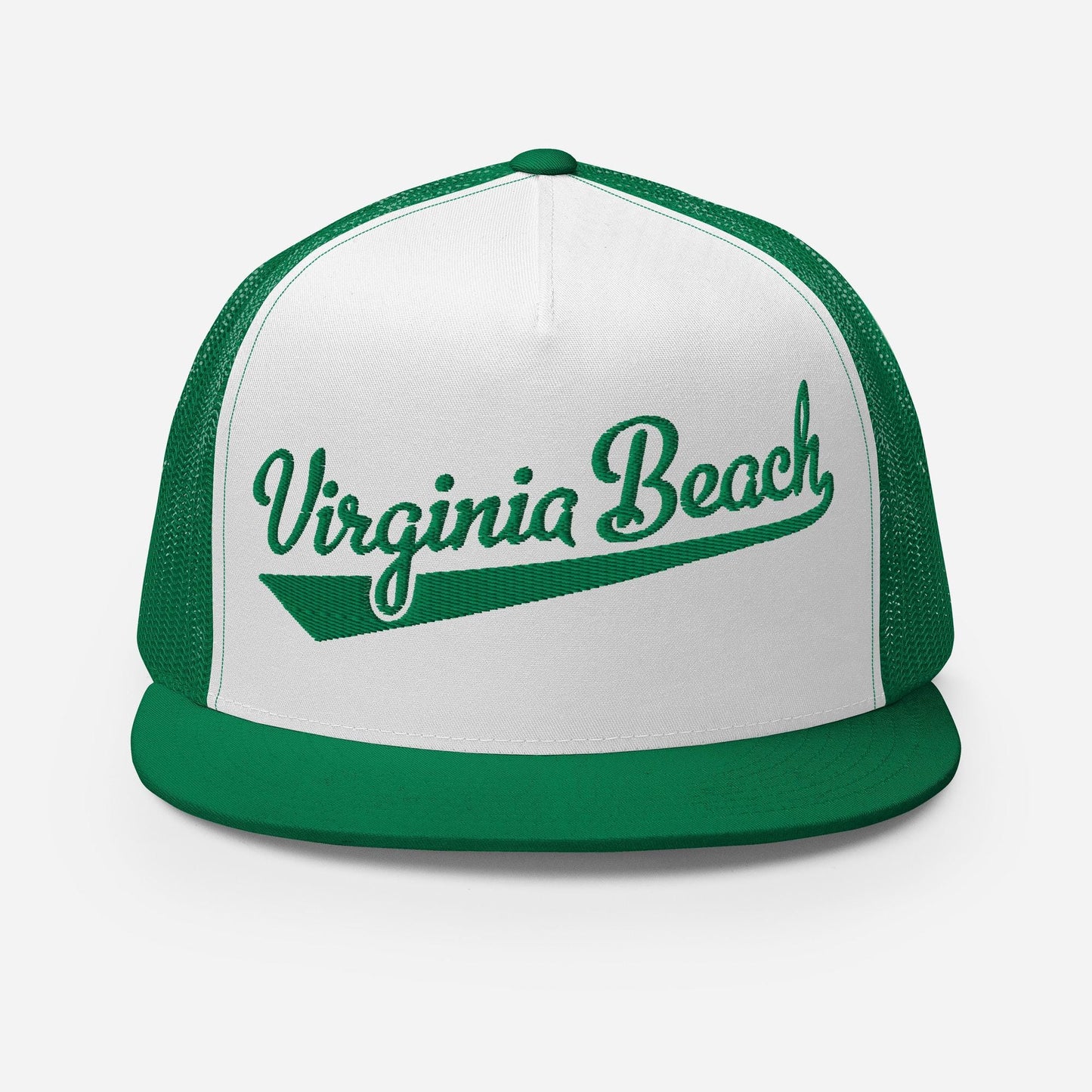 Snapback Trucker Hat – Virginia Beach Mesh Back Cap With Custom Thread Colors