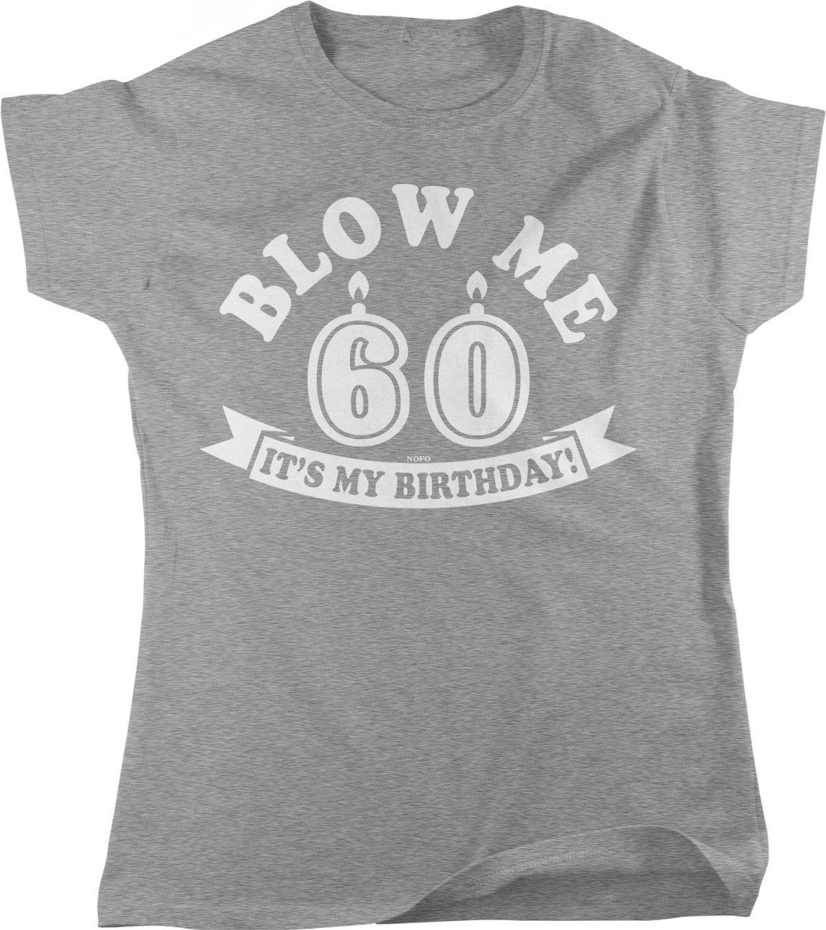 60th Birthday T-Shirt - Funny Women's Birthday Tee | Vintage Inspired, Soft Durable Fabric