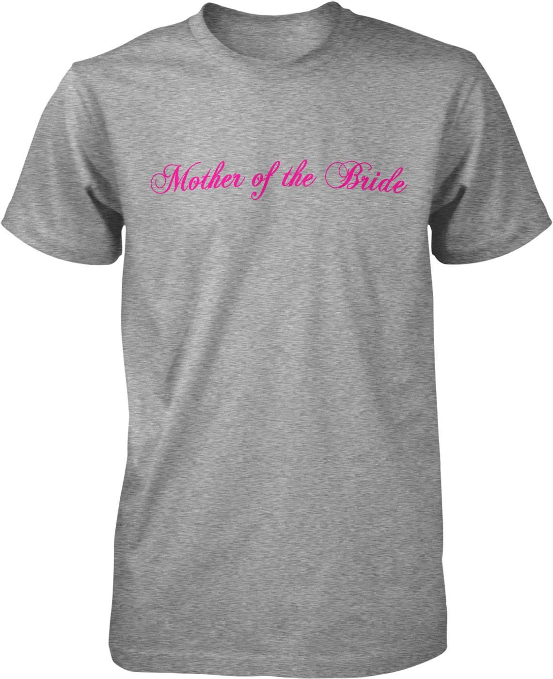 Mother of the Bride Shirt - Comfortable Wedding Party Shirt With Seamless Rib Collar