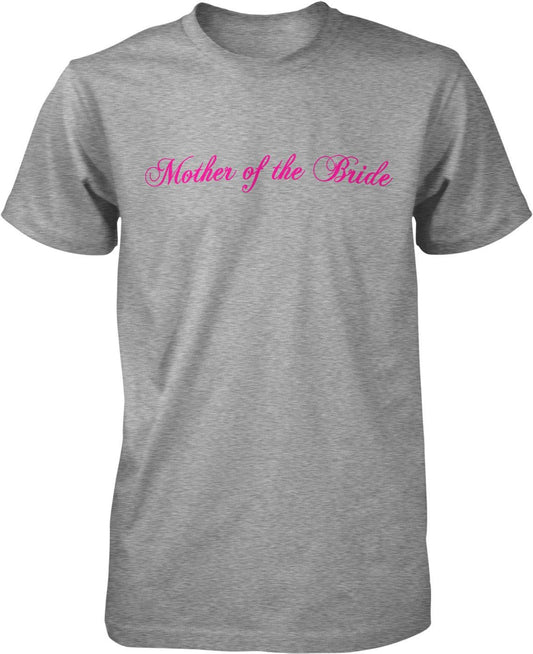 Mother of the Bride Shirt - Comfortable Wedding Party Shirt With Seamless Rib Collar