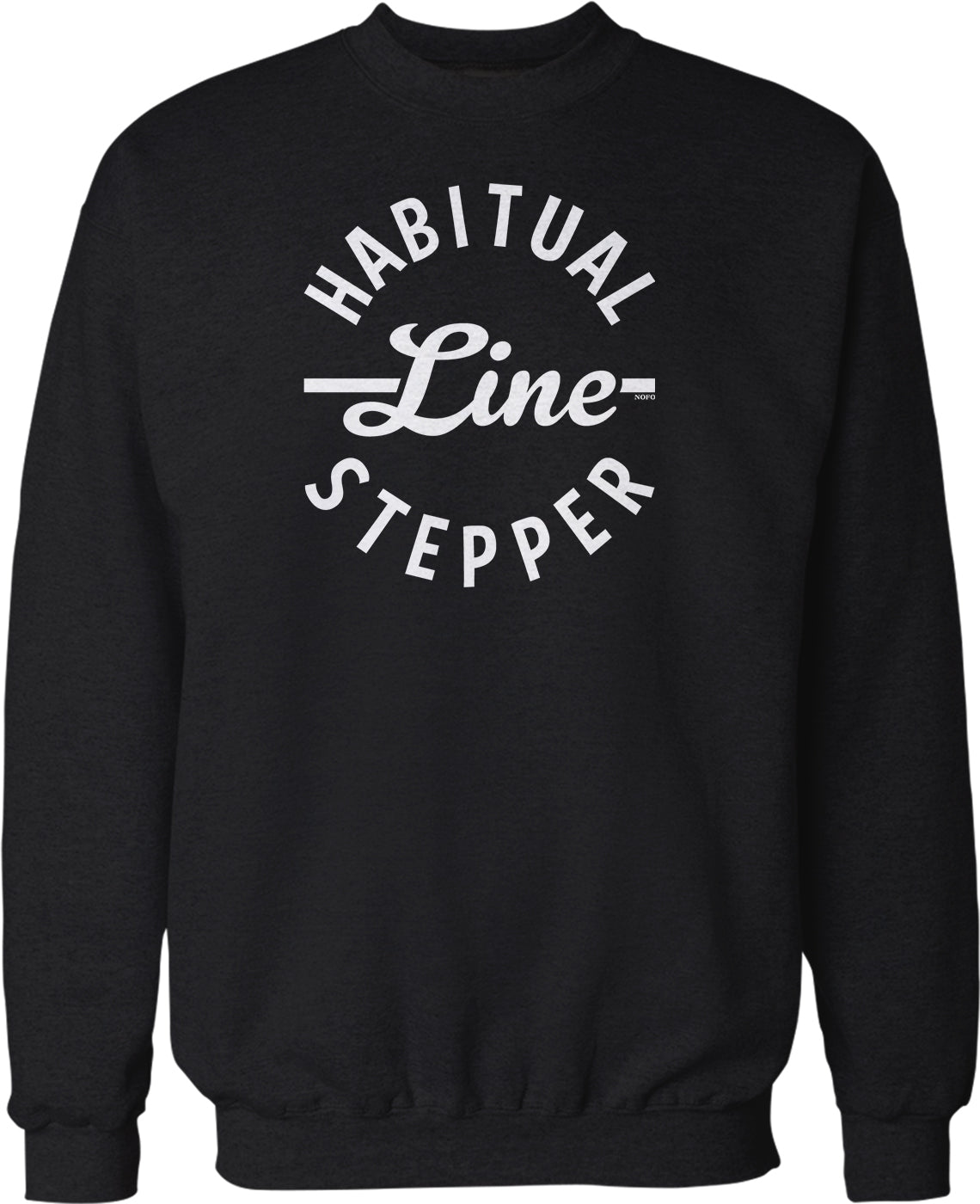 NOFO Clothing Co Habitual Line Stepper Crew Neck Sweatshirt