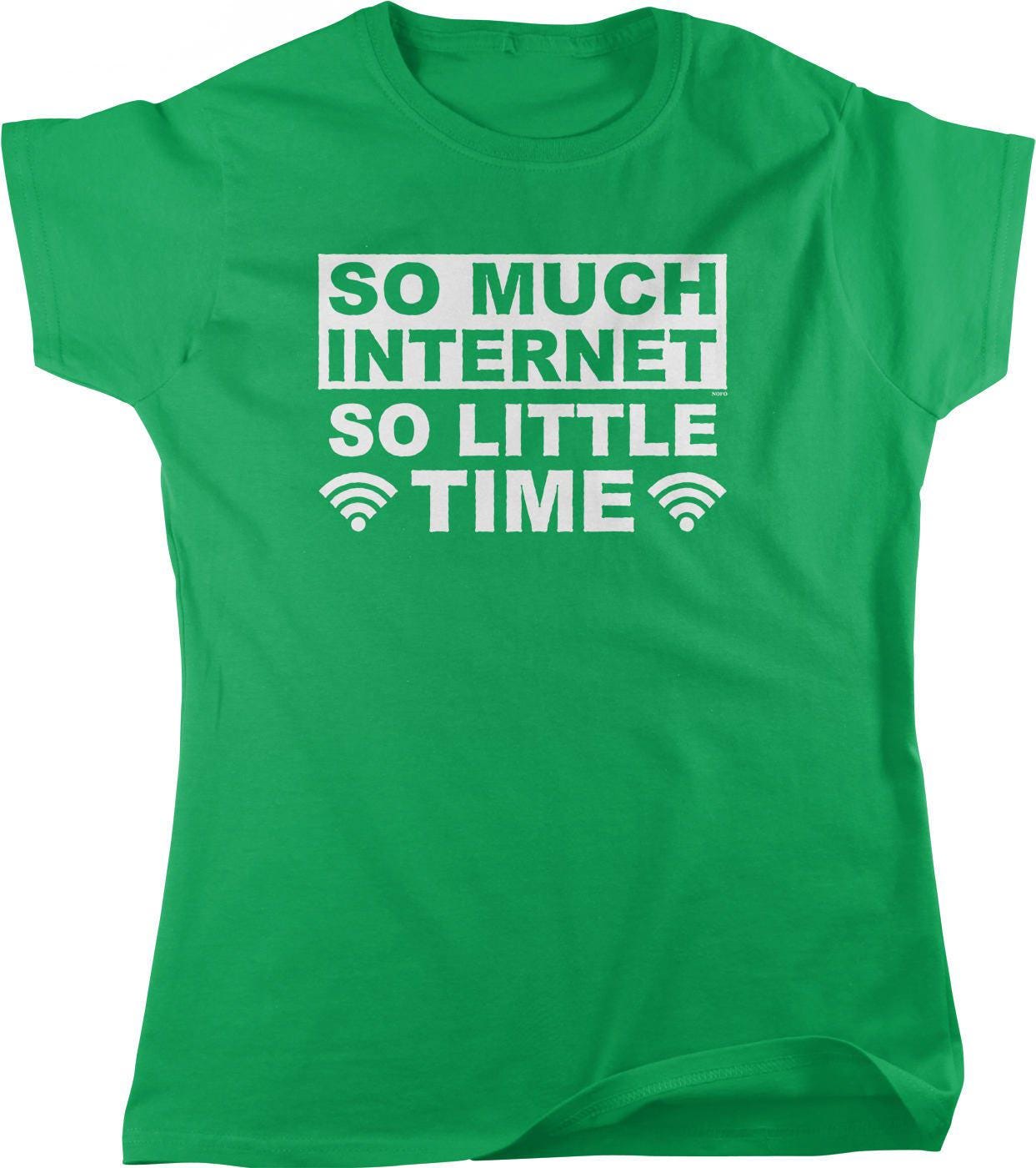 Funny Wifi T-Shirt - Women's Cotton Shirt | Casual Everyday Wear Tee