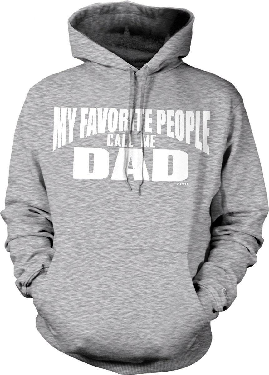Dad Hooded Sweatshirt – Cozy Pouch Pocket Hoodie with Double Ply Hood, Durable Cotton Blend