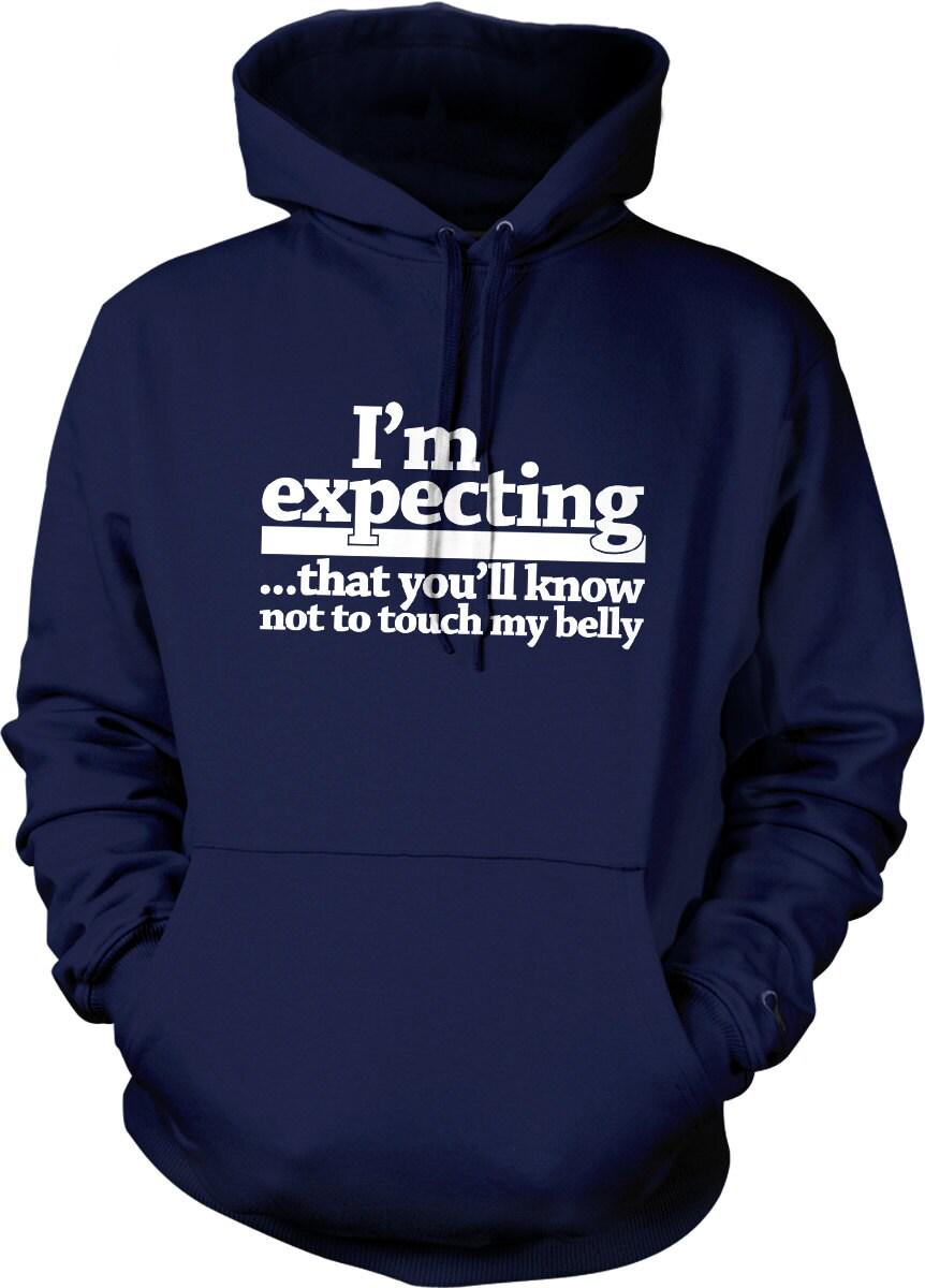 Pregnancy Hoodie - Cozy Mom To Be Sweatshirt With Pouch Pocket & Soft Cotton Blend