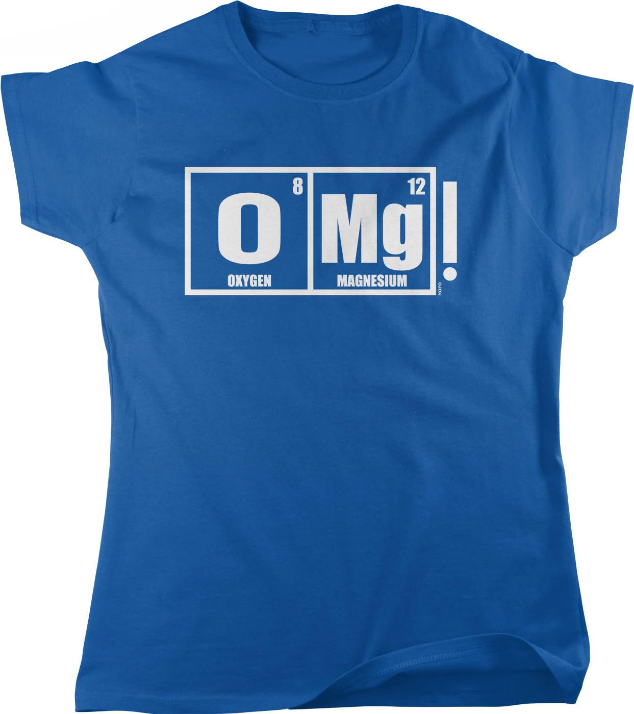Women's Cotton T-Shirt – Full Cut Magnesium Oxygen Tee | Pre Shrunk Cotton, Machine Washable