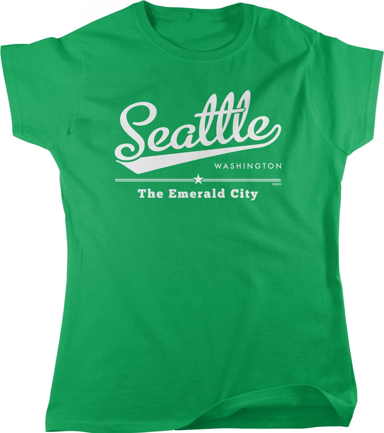 Seattle Women's T-Shirt – Soft Breathable Tee | Pre-Shrunk Cotton, Flattering Relaxed Fit