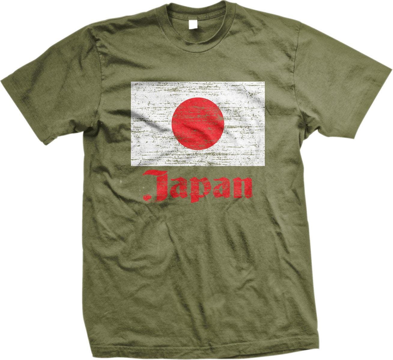 Japanese Flag Tee – Hinomaru Red Circle Graphic On Comfortable Cotton Shirt