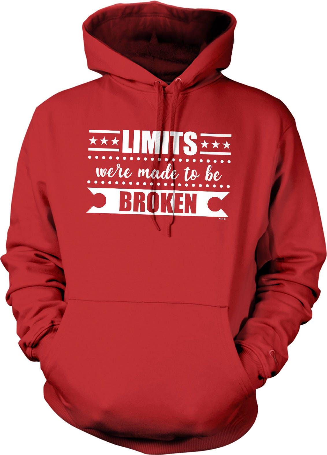 Motivational Gym Hoodie – Durable Cotton Blend Pouch Pocket Sweatshirt