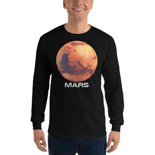 Planet Mars Men’s Long Sleeve Shirt