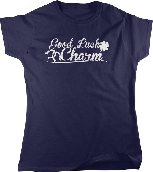 St Patrick's Day T-Shirt - Women's Lucky Clover Shirt | Cotton Casual Tee