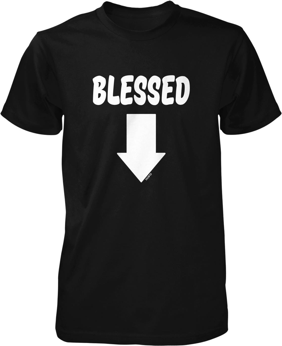 A black t-shirt with the text "BELLESS" and an arrow pointing downwards.