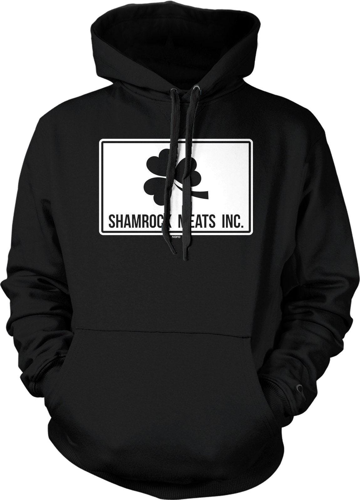 Shamrock Meats Sweatshirt - Durable Hooded Cotton Blend Pullover For Philadelphia Fans