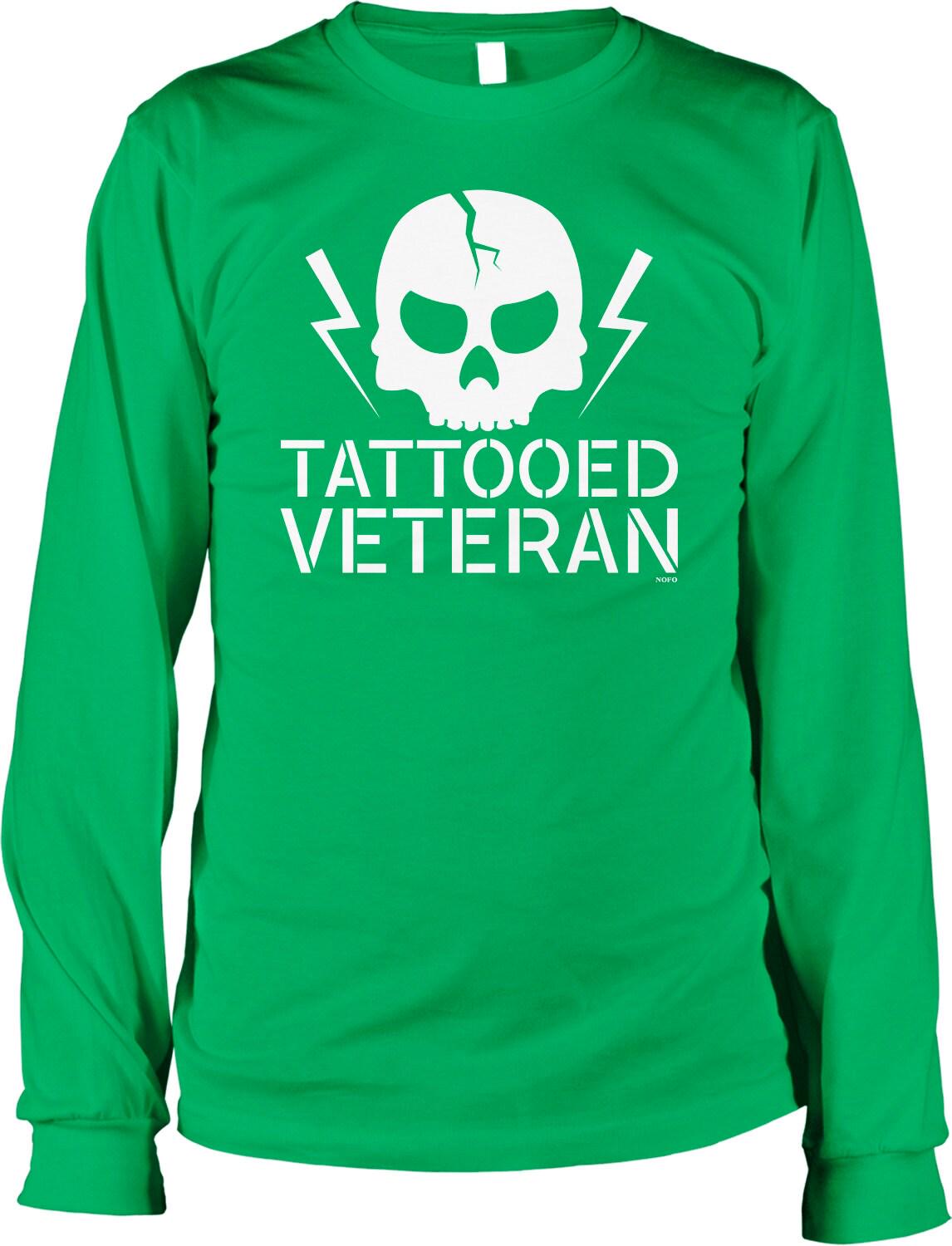Support Our Troops Shirt - Patriotic Long Sleeve Cotton Durable Tee USA Flag
