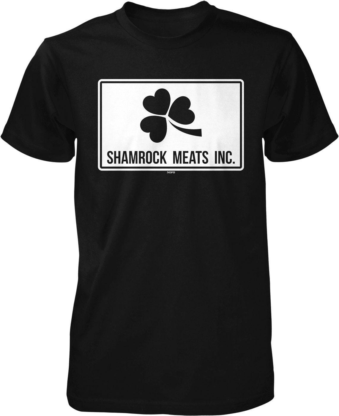 Men's T-Shirt | Shamrock Meats Inc Durable Philly Culture Shirt - Cotton Tee