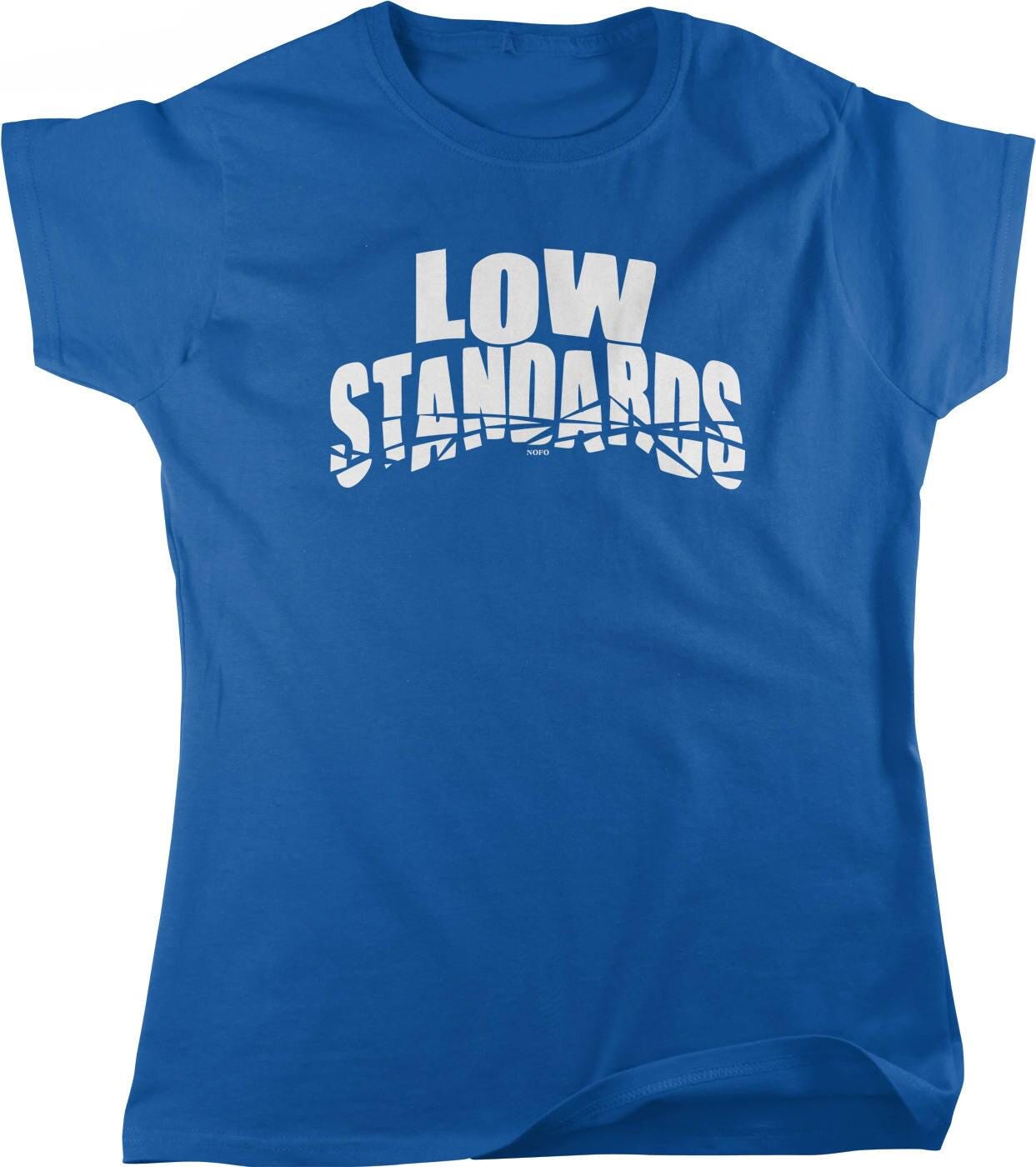 Casual Women's Tee - Low Standards Soft Cotton Shirt | Relaxed Fit, Full Cut T-Shirt