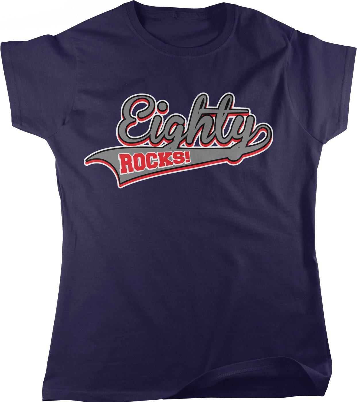 80th Birthday Shirt - Women's Pride Tee | Comfortable Cotton, Full Cut Design