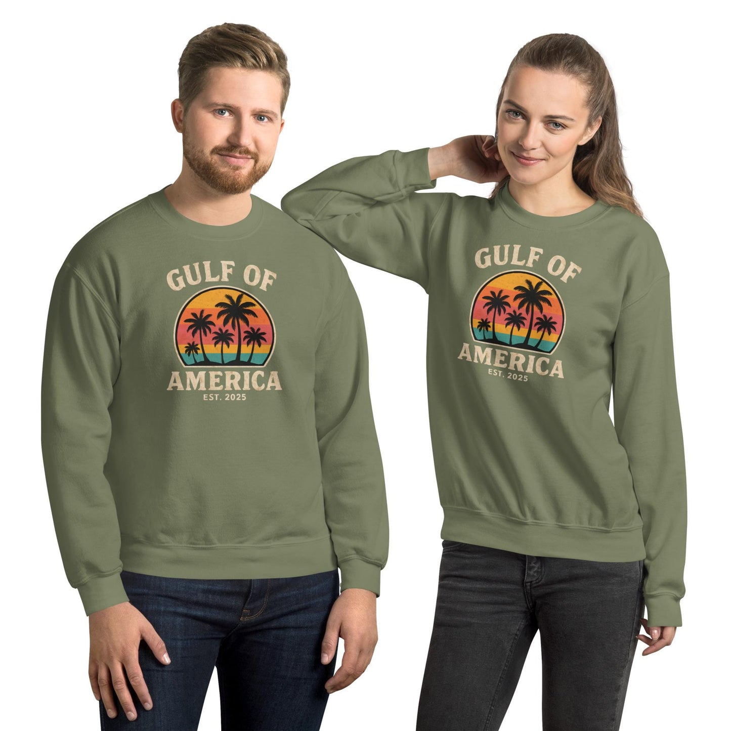 gulf of america est. 2025 maga Unisex Sweatshirt