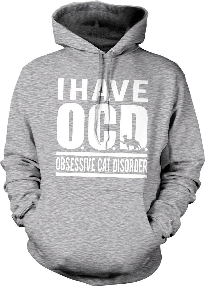 Cat Mom Hoodie - Cozy Hooded Sweatshirt with Playful Cat Design & Roomy Pouch Pocket