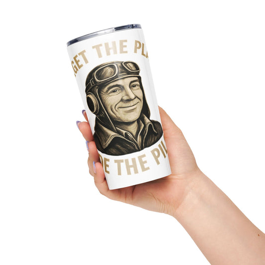 Tapered stainless steel tumbler