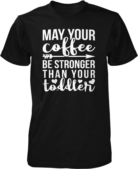 Men's Coffee T-Shirt - Funny Mom and Dad Shirt | Durable Pre Shrunk Cotton Tee