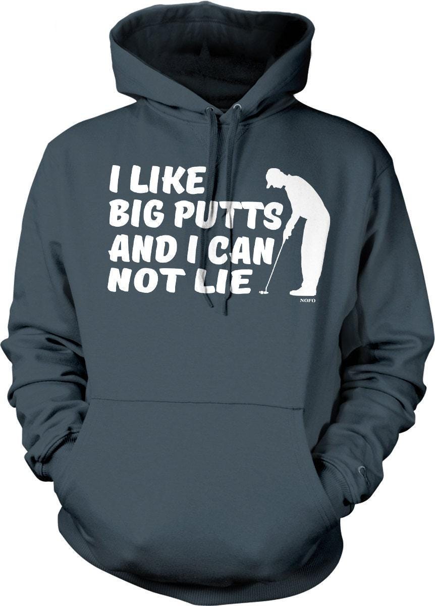 Golf Hoodie - Unisex Casual Golf Apparel with Pouch Pocket & Matching Draw Cord