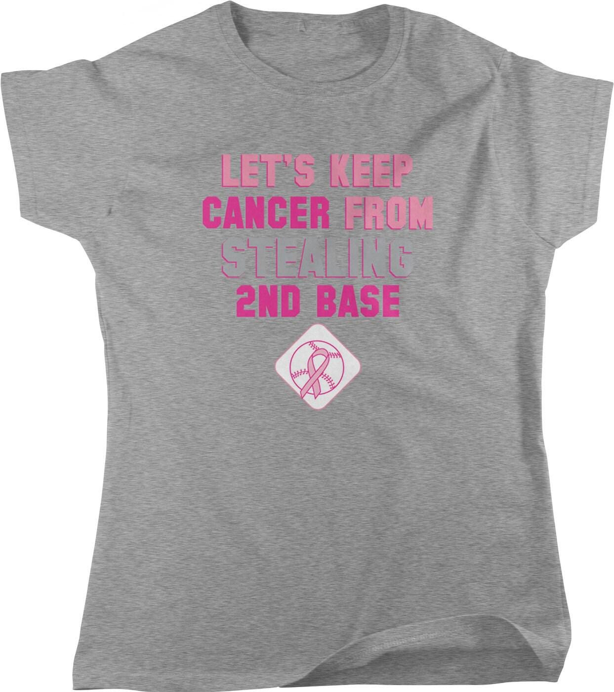 Cancer Awareness T-Shirt – Women's Pink Ribbon Tee | Soft Cotton, Seamless Collar