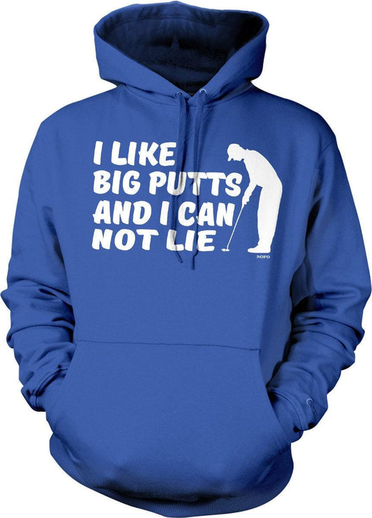 Golf Hoodie - Unisex Casual Golf Apparel with Pouch Pocket & Matching Draw Cord