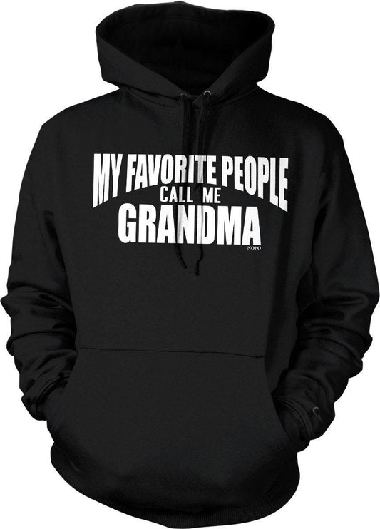 Grandma Hooded Sweatshirt – Cozy Fall Hoodie With Matching Draw Cord & Family Love Apparel