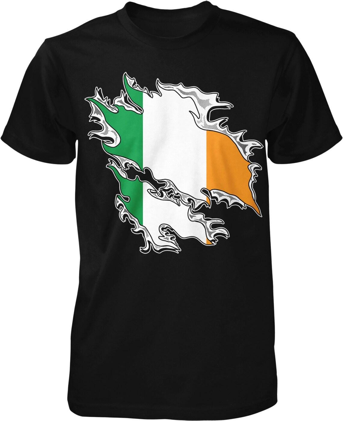 Irish Pride T-Shirt - St. Patrick's Day Tee | Irish Flag Apparel | Shamrock Lucky Charm
